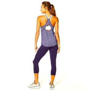 Lululemon Fast As Light Singlet Activewear Cut Out Tank Top Running